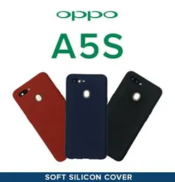 Oppo A5s Slim fit Matte Tpu Soft Case Rubber Back Cover for Oppo A5s