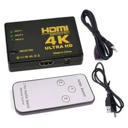 HDMI 3 Port Switch with Remote (6M)