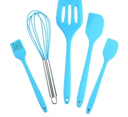 Cooking Spatulas Heat-Resistant Silicone Kitchen Slotted Utensils