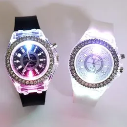 2 Pieces Of Couple Trendy LED Wrist Watch