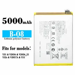 Vivo Y51 B-08 Battery - 5000mAh High Capacity Lithium-ion Replacement