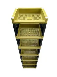 7 Layer Plastic Storage Rack, Book Shelf, Storage Rack for Home, Plastic Racks for Storage