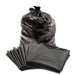 Black Garbage Bag Small Trash Bags Dustbin Bag 18" x 24" Inch 10/100 Pack