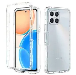 Huawei X8B Clear Silicone Shockproof Bumper Transparent Back Cover for Huawei X8B