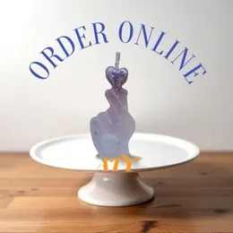 Heart Gesture candle, Valentine’s Day, anniversaries, or weddings candles