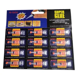 12 Pcs Super Glue For wood Rubber Plastic Metal Paper Leather Glue