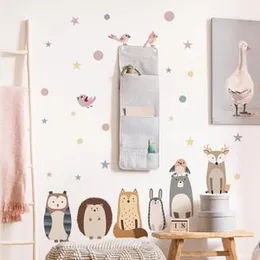 Pumkins Cute Woodland Animals Wall Stickers for Kids Baby Wall Stickers for Kids Room Bedroom Playroom Nursery Living Room D�cor Wall Art Wall Decorat