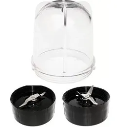 Magic Bullet Blender Chutney Cup with Cross Blade & Flat Blade (Combo)