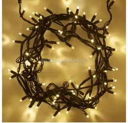 100 LED Vesak Christmas Seasonal Decorative Light Bulbs with 8 Different Patterns - 10m Multicolor / Blue / Red / Green / Yellow / White(null)