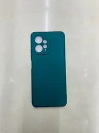 Redmi note 12 4G Slim anit fungale silicone Case Back Cover for Redmi Note 12 4G - Green