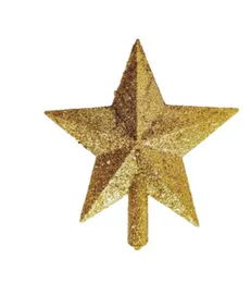 Christmas Star Tree Topper - 3D Geometric Star Plugged Decorative Treetop Star for Xmas Decor