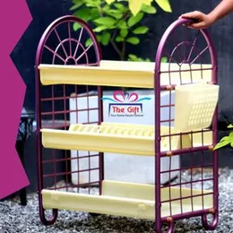 Plastic Spice Rack / Kitchen Spice Rack / 3 Level Spice Organizer