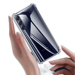 Luxury Bumper Transparent back cover for Samsung F54 5G