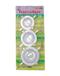 Plastic Patties Mould 3-Piece Set