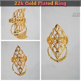 Ring 22k Gold Plated – Elegant Finish | Fashion Jewelry for Women | Rs 500