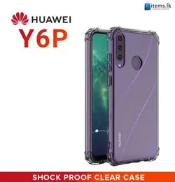 Luxury Shockproof Transparent Shockproof Bumper Case For Huawei Y6P Crystal Transparent Premium Quality Shockproof Protective Phone ShellY6P Soft TPU