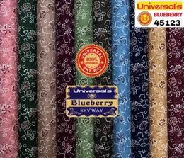 Universal’s Blueberry Sky Way Fabric – Premium Quality Cloth Material – DESIGN NO-1