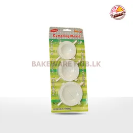 Patties Cutter Set – 3 Sizes (9cm, 8cm, 7cm) | Reusable & Easy to Clean | Ideal for Baking & Pastry Prep