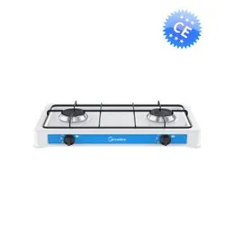 Enjoy convenient outdoor cooking with the Camping TGW2-B-2 2-Burner Portable Gas Cooker. Designed for camping, picnics, or backyard use, this compact