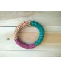 Kitchen Hot Pan Pot Stand Natural Coloured Coir Ropes Round Trivet Holder.