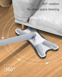 X Type Floor Squeeze Mop