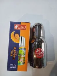 LKG Stainless Steel Silver Feeding Bottle 300ml