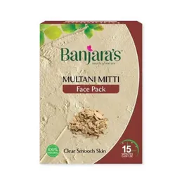 Banjara's Multani Mitti Face Pack Powder - 100g.