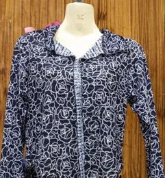 Long-Sleeve Women’s Rose-Pattern Blouse with Ruffled Button Placket For Girls ( Age 6-10)