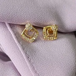 𝐆𝐨𝐥𝐝 𝐏𝐥𝐚𝐭𝐞𝐝 𝐃𝐨𝐮𝐛𝐥𝐞 𝐁𝐨𝐱 𝐰𝐢𝐭𝐡 𝐒𝐭𝐨𝐧𝐞 𝐄𝐚𝐫𝐫𝐢𝐧𝐠