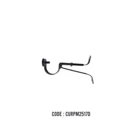 CURTAIN R SINGLE BRACKET BK