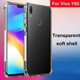 Vivo Y85 Shockproof Clear Case Transparent Back Cover For Vivo Y85