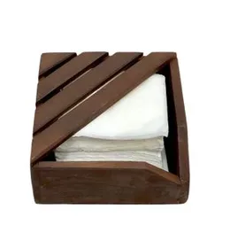 Wooden Tissue Box Holder Craft Paper Holder Storage Home & Office