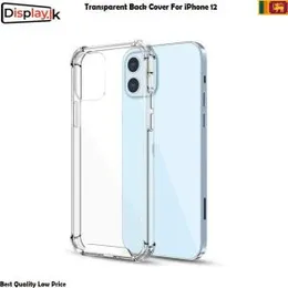 iPhone 12 Transparent Clear Shockproof Bumper Clear View tpu Protective case Back cover for iPhone 12