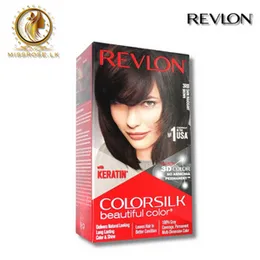 Revlon Colorsilk Beautiful Color 3RB Dark Mahogany Brown With Keratin