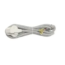 Electric Iron EU 3 Pin Pin Wire Cord Flex Cable 5A