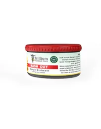 Trillium Rash Out – 75g Mange Ointment 100% Herbal Treatment for Mange, Rashes & Itchy Skin in Dogs & Cats