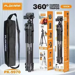 Plokama PK-9970 Professional Tripod - Adjustable 1.8m Camera & Mobile Tripod