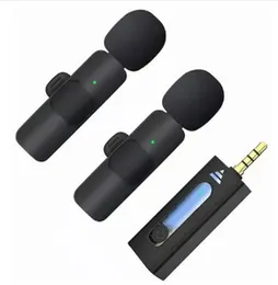 K-35 Wireless Lavalier Microphone | Omnidirectional Clip-On Mic for Vlogging & Live Streaming