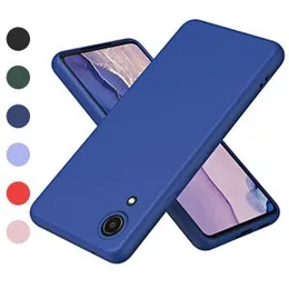 Samsung Galaxy A03 core Soft Liquid Silicone Back Cover Camera Protection Rubber Case For samsung Galaxy A03 core