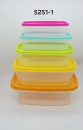7pcs  plastic container box