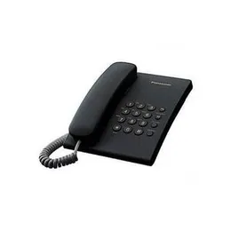 Panasonic KX-TS500FX Corded Landline Phone – Single Line | Adjustable Volume | Wall-Mountable