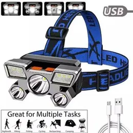 5 LED Rechargeable Head Lamp