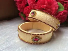 Peach colourorange Handmade bangle