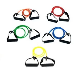 Durable Heavy-Duty Exercise Resistance Tube for Full-Body Stretching Flexibility and Fitness