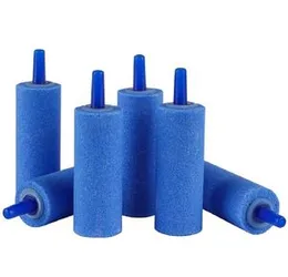 Aquarium Fish Tank Air Stone Cylinder (2 inch) Bubble Diffuser Aquarium Air Stones Oxygen Stone Air Bubble Airstone