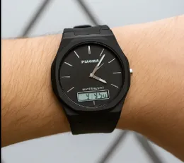 Piaoma 175 Men’s Dual Time Waterproof Digital Watch
