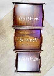 Premium 3pcs wooden tray