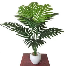 ARICKDECOR Natural Looking 12 Leaves Areca Palm Indoor Plant for Home/Shop/Office Decor/Gifting Artificial Plant Without Pot (60 cm, Green, Pack of 1)
