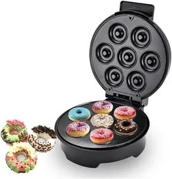 Sokany SK-327 1200W Donut Maker, Makes 7 Doughnuts, Non-stick Surface, Easy to Clean, Mini Donut Maker Machine for Snacks, Desserts & More