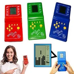 Kids Electronic Tetris Brick Game Handheld Game Machine LCD Educational Toys
